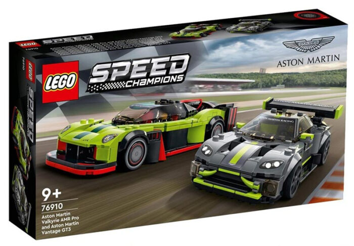 LEGO Speed Champions - Aston Martin Valkyrie AMR Pro e Aston Martin Vantage GT3 - 76910 - immagine 6
