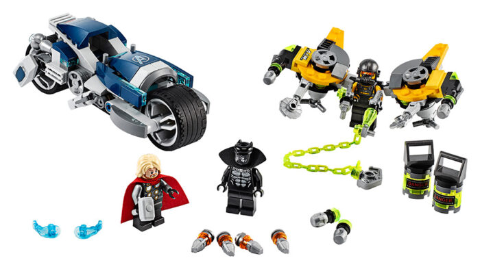 LEGO Marvel Avengers - Attacco della Speeder Bike - 76142 - immagine 3