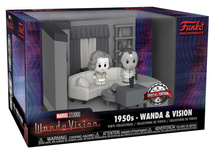 Funko Pop! Mini Moments - WandaVision Room '50 - Wanda & Vision - Special Edition - Vinyl Figure - immagine 2