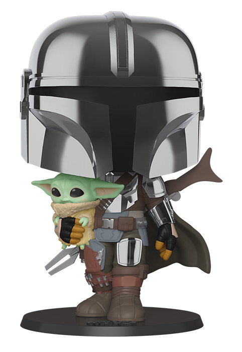 resize_img_23_7.jpg Funko Pop! Star Wars The Mandalorian With The Child - 380 Bobble Head - immagine 1