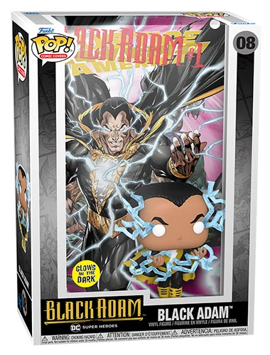 resize_img_2__1_12.jpg Funko Pop! Comic Covers DC Super Heroes - Black Adam (Glow) - 08 - Vinyl Figure - immagine 1