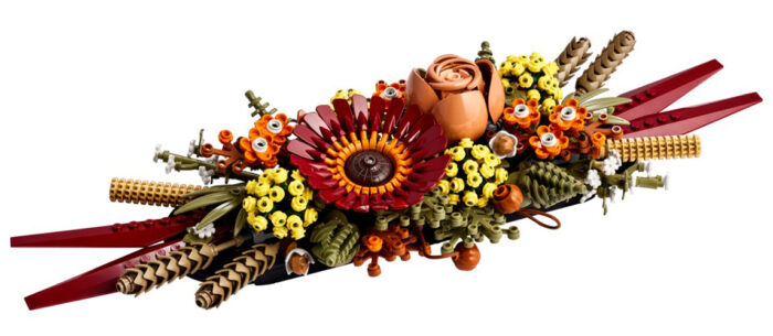 LEGO Icons - Centrotavola di Fiori Secchi - Botanical Collection - 10314 - immagine 2