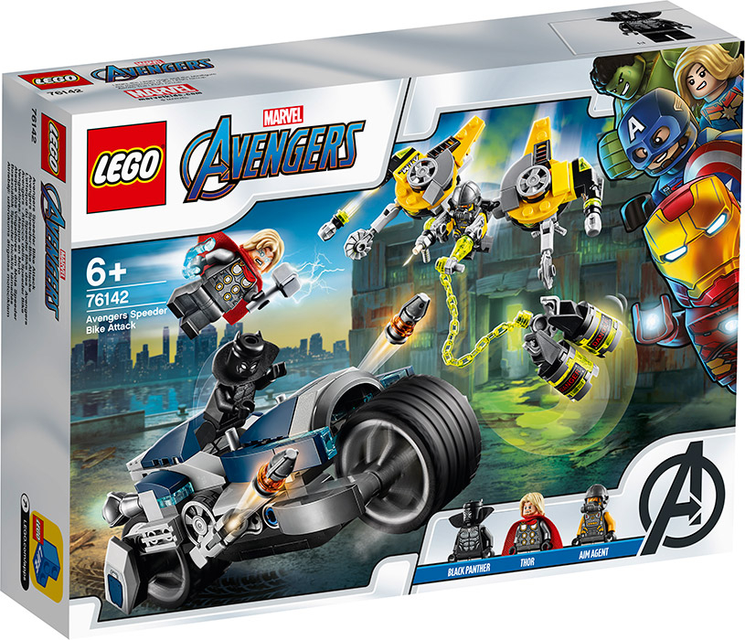 resize_img_33_7.jpg LEGO Marvel Avengers - Attacco della Speeder Bike - 76142 - immagine 1