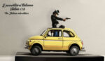INFINITE Lupin III Lupin & Jigen su Fiat 500 Scala 1:18 - Action Figure - immagine 2