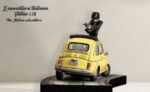 INFINITE Lupin III Lupin & Jigen su Fiat 500 Scala 1:18 - Action Figure - immagine 3
