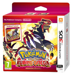 rubino_steel_7.jpg Pokemon Rubino Omega - Limited Edition SteelBox (3DS) - immagine 1