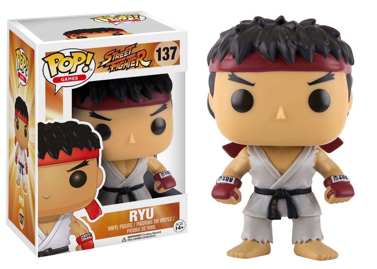 ryu-137_7.jpg Funko Pop! Games Street Fighter - Ryu - 137 Vinyl Figure - immagine 1