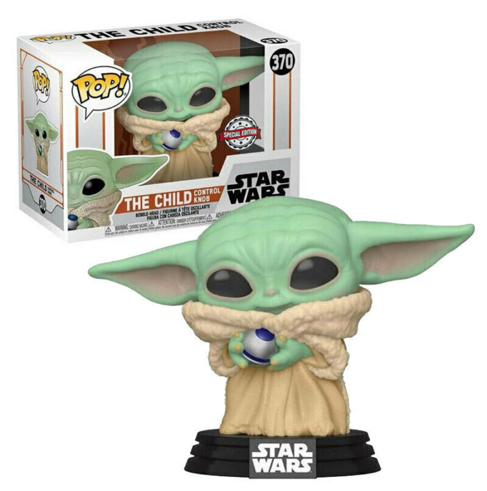 Funko Pop! - Star Wars - The Child Control Knob - 370 - Special Edition - Bobble Head - immagine 2
