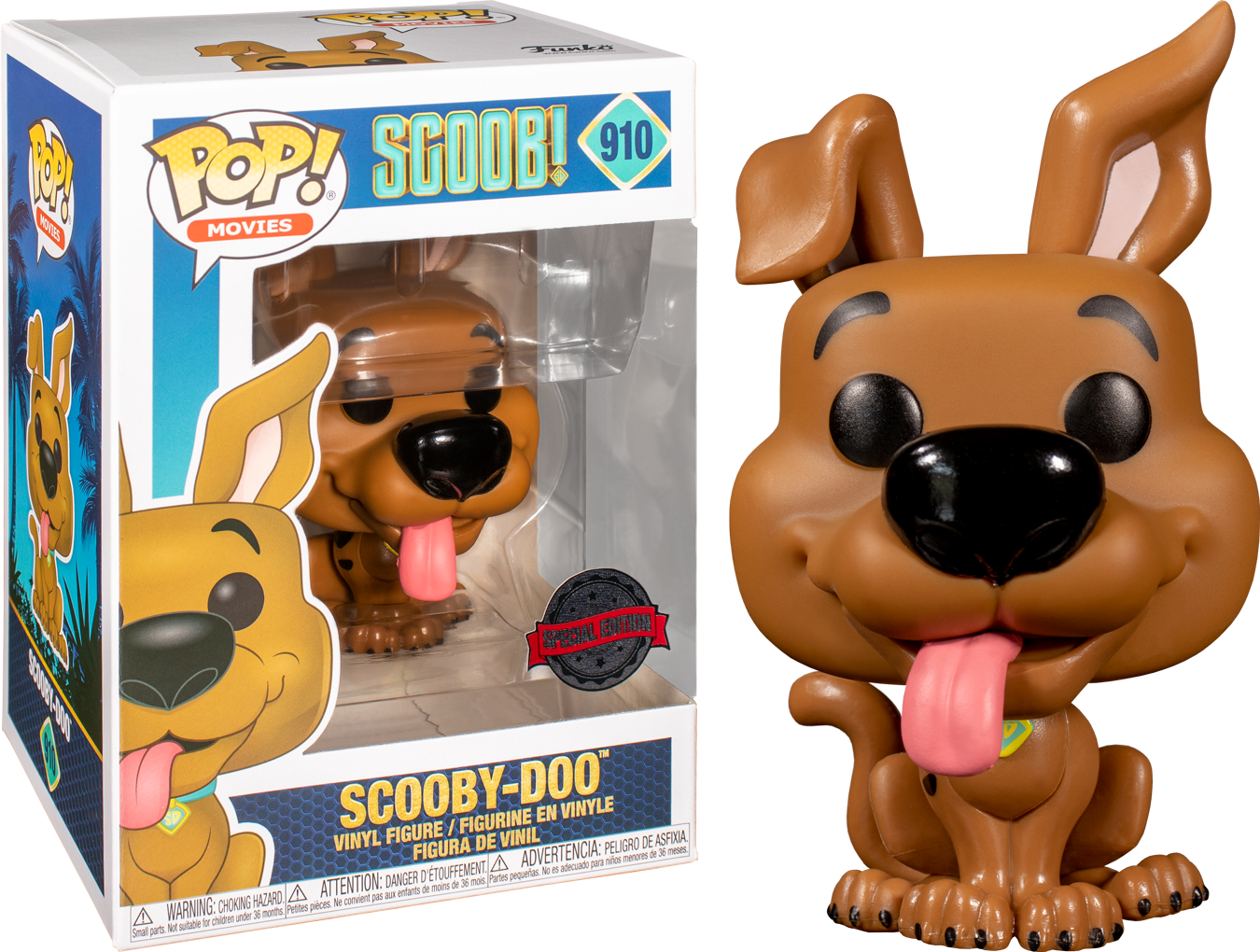 s-l1600_1__7.png Funko Pop! Movies - Scoob - Special Edition - 910 SCOOBY-DOO - Vinyl Figure - immagine 1