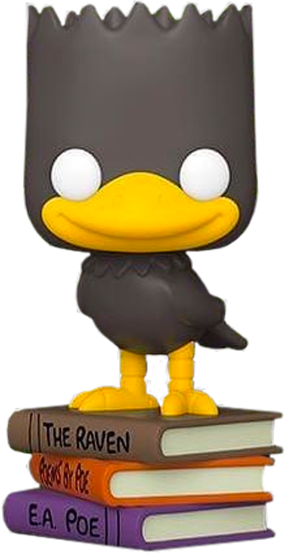 s-l1600_2_1_8.png Funko Pop! Television - The Simpson Treehouse of Horror - Special Edition - 1032 THE RAVEN BART - Vinyl Figure - immagine 1