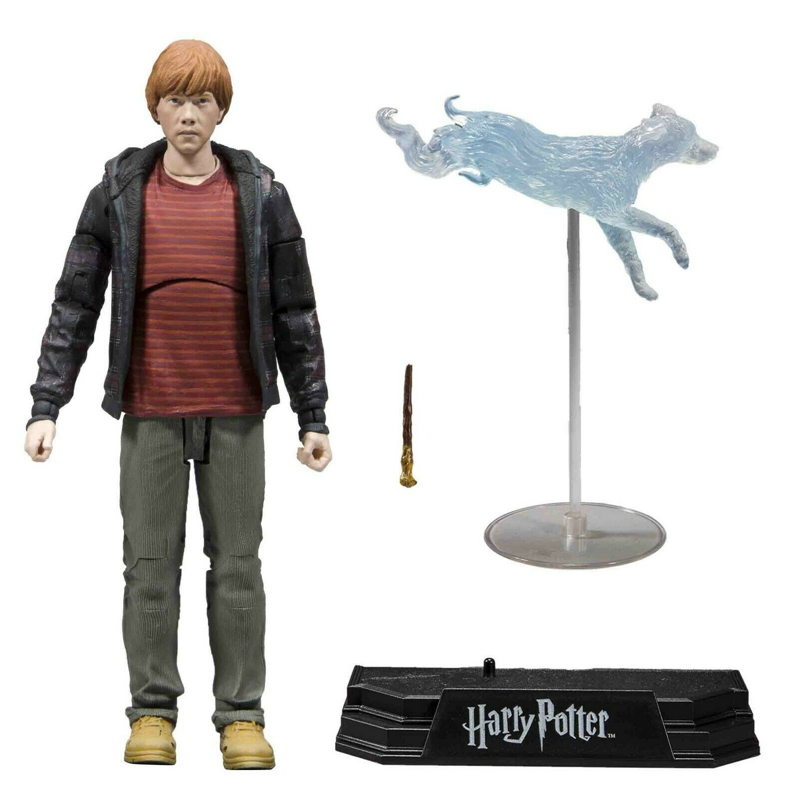 s-l1600_4__1_7.jpg Ron Weasley - Serie Harry Potter Wizarding World - Action Figures - immagine 1