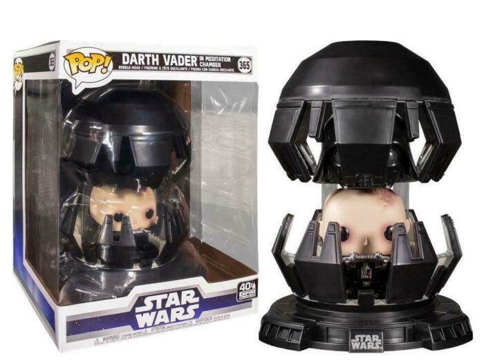 Funko Pop! Deluxe: Star Wars - Darth Vader in Meditation Chamber - 365 - Bobble Head - immagine 2