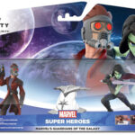 Disney Infinity 2.0 - Set 2 Personaggi Marvel Super Heroes Guardians - Star Lord + Gamora + Mondo