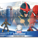 Disney Infinity 2.0 - Set 2 Personaggi Marvel Super Heroes - Spiderman + Nova + Mondo