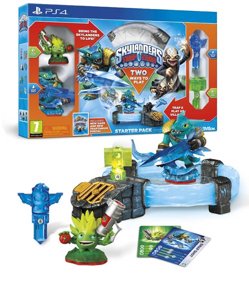 sky_trap_team_ps4_9.jpg Skylanders Trap Team - Starter Pack + Trappola Precaricata con Riot Shield Shredder in OMAGGIO! (PS4) - immagine 1