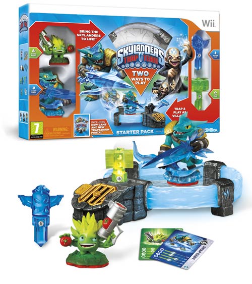 sky_trap_team_wii_7.jpg Skylanders Trap Team - Starter Pack + Trappola Precaricata con Riot Shield Shredder in OMAGGIO! (Wii) - immagine 1