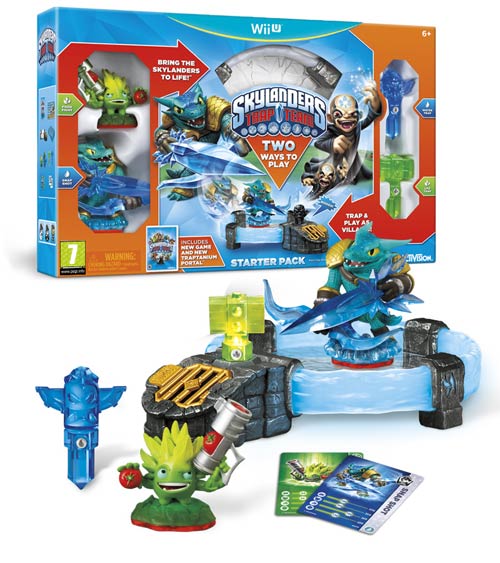 sky_trap_team_wiiu_7.jpg Skylanders Trap Team - Starter Pack + Trappola Precaricata con Riot Shield Shredder in OMAGGIO! (Wii U) - immagine 1