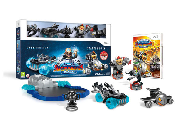 skylander_supercharges_dark_edition_wii_7.jpg Skylanders SuperChargers Starter Pack - Dark Edition (Wii) - immagine 1