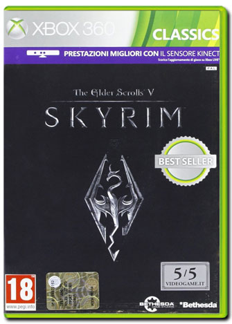 skyrim_classics_x360_7.jpg The Elder Scrolls 5: Skyrim (Xbox 360) - immagine 1