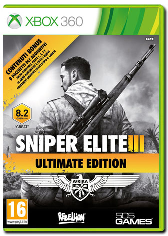 sniper_elite_3_ultimate_x360_7.jpg Sniper Elite 3 - Ultimate Edition (Xbox 360) - immagine 1