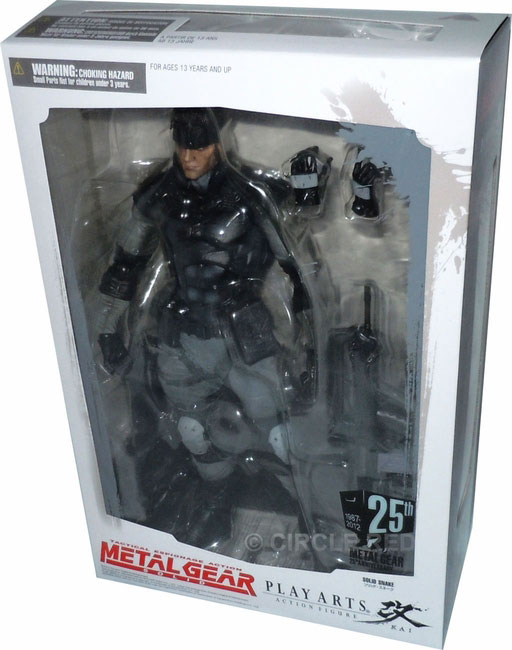 solid_snake_kai_vol5_actionfigure_7.jpg Solid Snake - Metal Gear Solid - Play Arts Action Figure Vol. 5 (Kai) - immagine 1