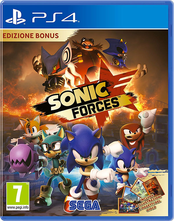 sonic-forces-bonus-ps4_9.jpg Sonic Forces - Edizione Bonus (PS4) - immagine 1