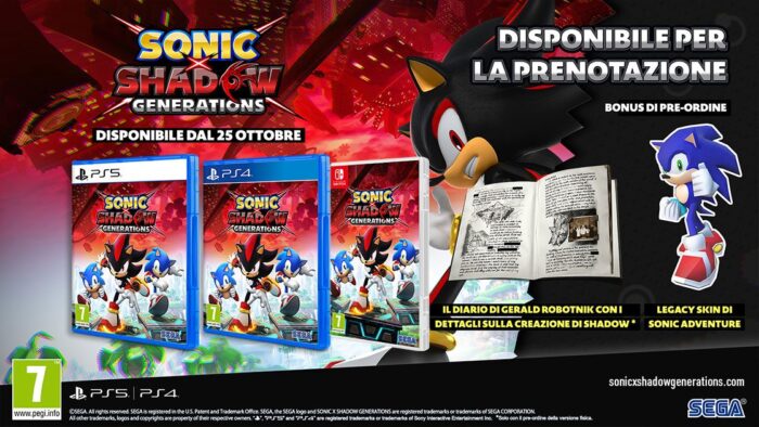 Sonic x Shadow Generation + Bonus OMAGGIO! (Xbox Series X) - immagine 9