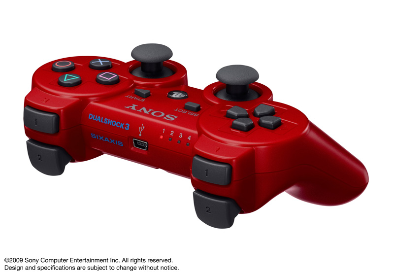 sony_controller_dualshock_rosso_ps3_7.jpg Sony Controller Wireless Dualshock 3 Rosso (PS3) - immagine 1