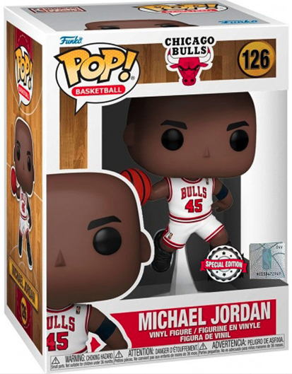 t_1.png Funko Pop! Basketball Chicago Bulls - Michael Jordan - 126 - Special Edition - Vinyl Figure - immagine 1