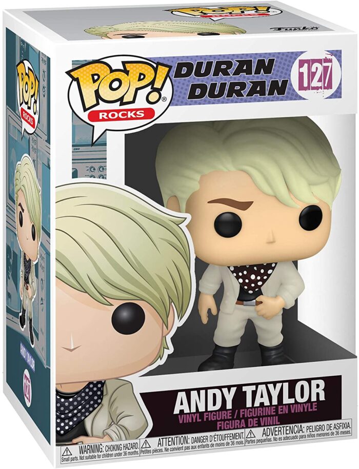 Funko Pop! Rocks Duran Duran - Andy Taylor - 127 - Vinyl Figure - immagine 2