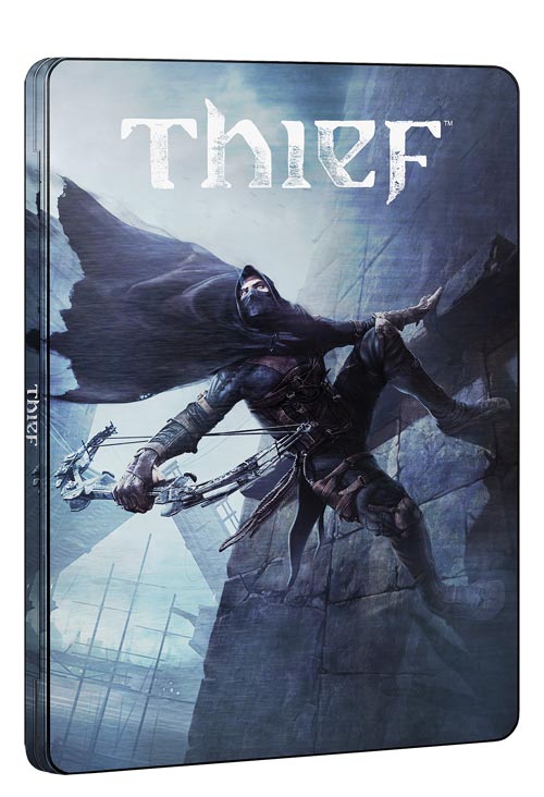 thief_steel_book1_1_7.jpg Thief + Metal Case + DLC The Bank Heist OMAGGIO! (Xbox 360) - immagine 1