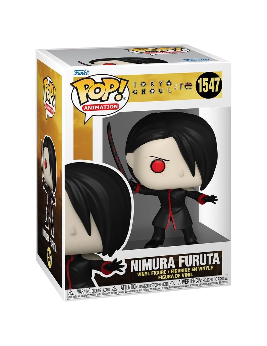 tokyo-ghoul-1547-pop-funko.jpg Funko Pop! Animation Tokyo Ghoul: Re - Nimura Furuta 1547 - Vinyl Figure - immagine 1