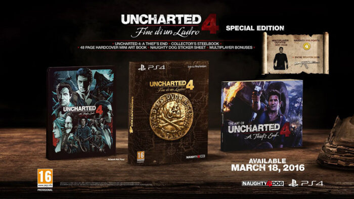 Uncharted 4: Fine di un Ladro - Special Edition (PS4) - immagine 2