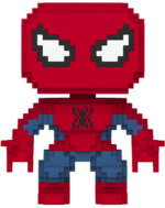 Funko Pop! Marvel 8-Bit - Spider-Man - 1387 - Special Edition - Bobble Head