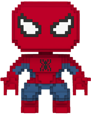 v_1.png Funko Pop! Marvel 8-Bit - Spider-Man - 1387 - Special Edition - Bobble Head - immagine 1