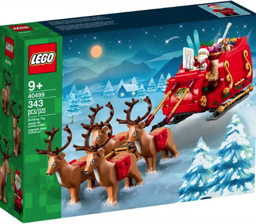 v_3.png LEGO La Slitta di Babbo Natale - 40499 - immagine 1