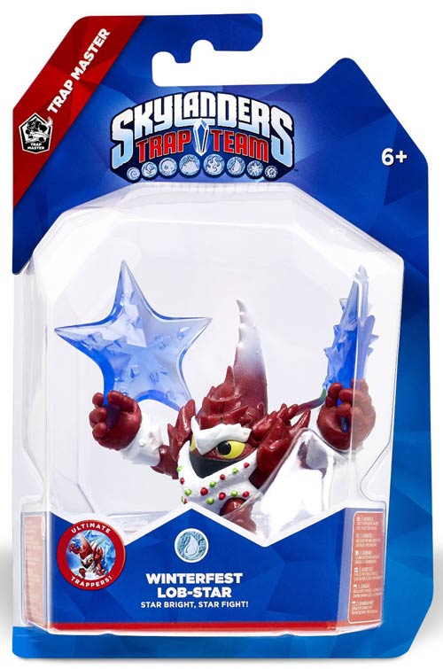 winterfest_lob_star_skylands_7.jpg Winterfest Lob Star - Personaggio Trap Master Skylanders Trap Team - immagine 1