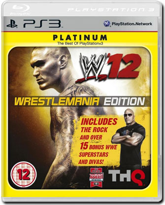 wwe12_platinum_ps3_7.jpg WWE 12 + Bonus The Rock (PS3) - immagine 1
