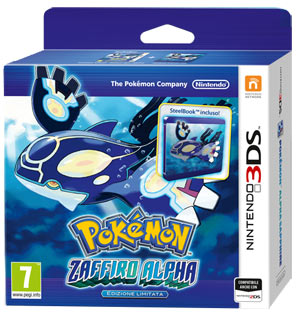zaffiro_steel_7.jpg Pokemon Zaffiro Alpha - Limited Edition SteelBox (3DS) - immagine 1