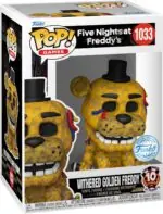 Funko Pop! Games Five Nights at Freddy's - Withered Golden Freddy - 1033 - Vinyl Figure - Special Edition - immagine 2