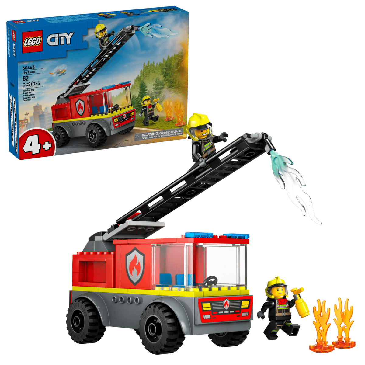 60463_boxprod_v39_en-gb LEGO City - Autopompa con Scala – 60463 - immagine 1