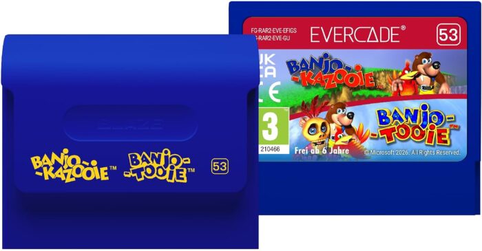 Evercade Banjo Kazoiie Double Pack - 2 Giochi Inclusi - Cartuccia N.53 - immagine 3