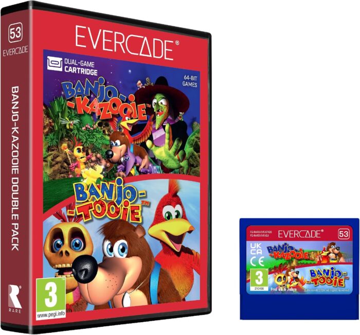 Evercade Banjo Kazoiie Double Pack - 2 Giochi Inclusi - Cartuccia N.53 - immagine 2