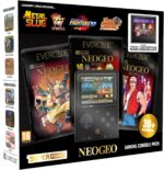 Evercade NEOGEO Super Pocket Starter Bundle - 31 Giochi Inclusi - Console Retro