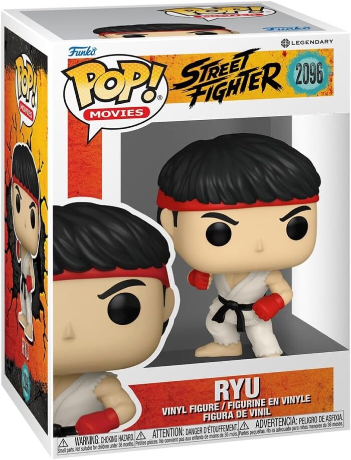 Funko Pop! Movies Street Fighter - Ryu - 2096 – Vinyl Figure - immagine 2