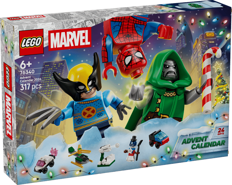 blt91ca18fede88b80f-76340_Box1_v29 LEGO Marvel – Calendario Dell’Avvento 2026 – 76340 - immagine 1