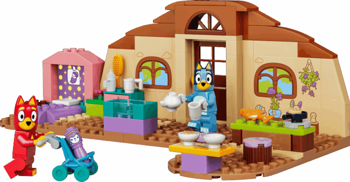 LEGO Bluey - A scuola con Rusty e Bluey &ndash; 11221 - immagine 3