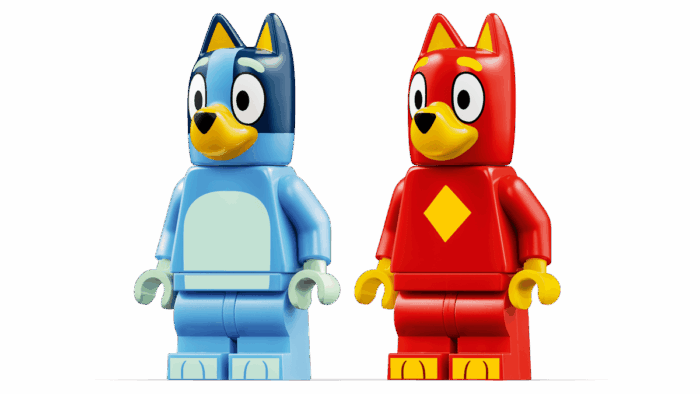 LEGO Bluey - A scuola con Rusty e Bluey &ndash; 11221 - immagine 2